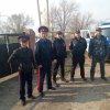 Передвижной патруль из сотрудников отдела полиции, казачества и сотрудников сельской администрации в период празднования Пасхи
