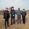 Передвижной патруль из сотрудников отдела полиции, казачества и сотрудников сельской администрации в период празднования Пасхи